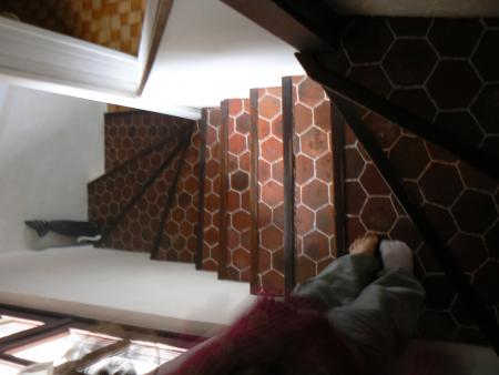 TROMPE L'OEIL DANS L'ESCALIER