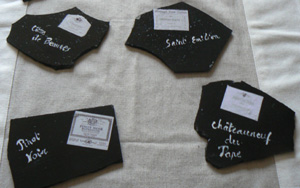 COMPLEMENT TABLE NOIRE ET BLANCHE