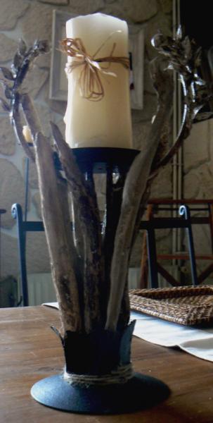 seconde vie pour ce bougeoir